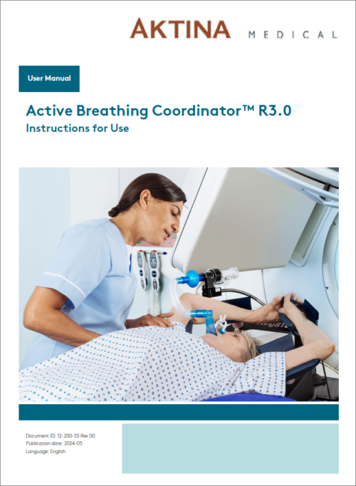 Request an Aktina Medical Active Breathing Coordinator User Manual