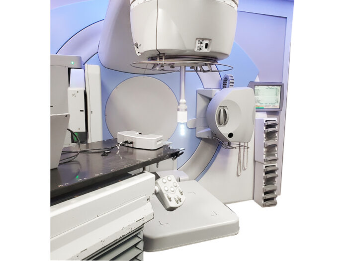 isoPoint in Treatment Room with LINAC